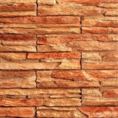 VASPO STONE - Obkladový kámen Skála ohnivá oranžovočervená